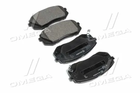 Комплект гальмівних колодок з 4 шт. дисків BREMBO P30039