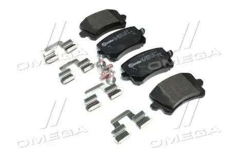Гальмівні колодки зад. Caddy III/Golf V/Audi A4 03- BREMBO P85109