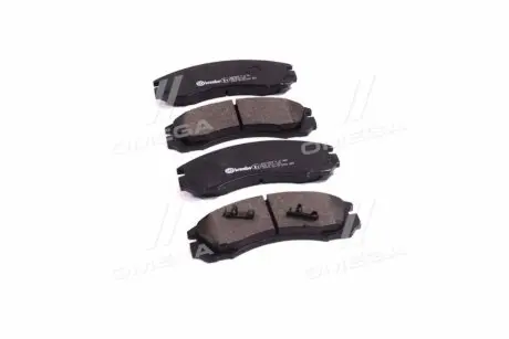 Гальмівні колодки пер. Outlander 12-/Peugeot 4007 07- BREMBO P61089