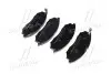 Гальмівні колодки пер. QX50/Q70/Q60/Navara/Qashqai/Murano/Pathfinder/Koleos 01- BREMBO P56058 (фото 3)