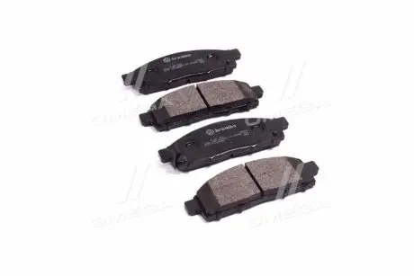 Гальмівні колодки пер. Mitsubishi L200 05-15 (tokico) BREMBO P54038