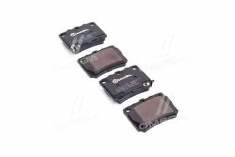 Гальмівні колодки зад. Pajero/Pajero Sport 90-15 1.8-3.0 BREMBO P54026