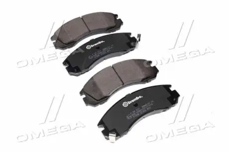 Гальмівні колодки пер. Outlander 12-/Peugeot 4007 07- BREMBO P54017