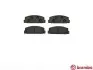 Гальмівні колодки зад. Mazda 323/626 94-04 (akebono) BREMBO P49036 (фото 2)