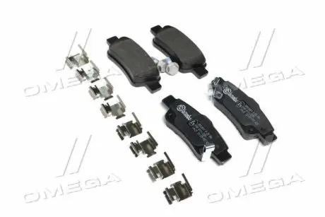 Гальмівні колодки зад. Honda CR-V 07- (bosch) BREMBO P28046