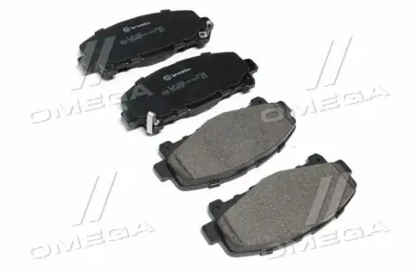 Комплект гальмівних колодок з 4 шт. дисків BREMBO P28043