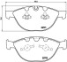 Гальмівні колодки дискові перед.BMW 535d/745-760 02- BREMBO P06047 (фото 1)