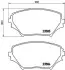 Гальмівні колодки пер. Toyota RAV4 94-05 (sumitomo) BREMBO P83055 (фото 1)