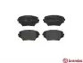 Гальмівні колодки пер. Toyota RAV4 94-05 (sumitomo) BREMBO P83055 (фото 2)