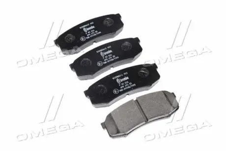 Гальмівні колодки зад. Toyota Land Cruiser 84- BREMBO P83024