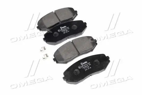 Гальмівні колодки пер. Suzuki Grand Vitara 05-15 (tociko) BREMBO P79018