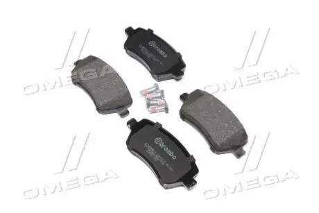 Гальмівні колодки пер. Kangoo/Logan 08-/Duster 10- (TRW) BREMBO P68033