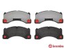 Тормозные колодки дисковые BREMBO P65017 (фото 2)