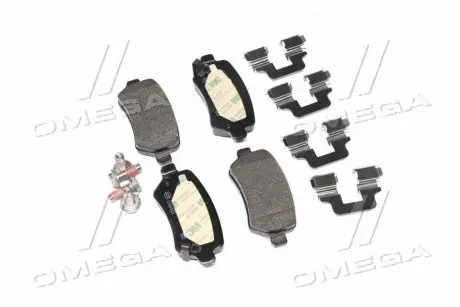 Гальмівні колодки зад. Combo 05-/Astra G/H BREMBO P59038