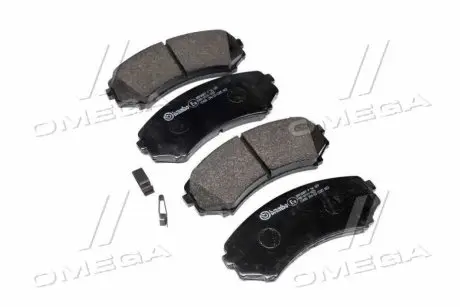 Гальмівні колодки пер. Mitsubishi Grandis 04-11/Pajero 90- (sumitomo) BREMBO P54029