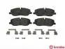 Гальмівні колодки пер. Range Rover III/Discovery III/IV 04- BREMBO P44014 (фото 2)