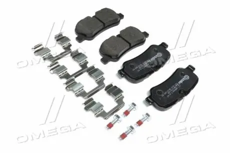 Гальмівні колодки зад. Discovery/Range rover III/Sport 02-12 BREMBO P44013
