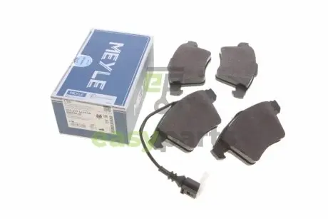 Колодки гальмівні (передні) VW T5 03- (20.1mm/18.7mm) MEYLE 025 237 4619/W