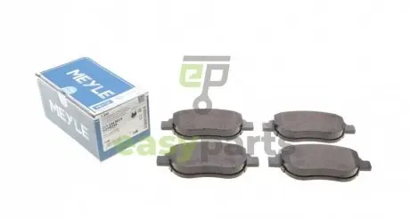 Колодки гальмівні (передні) Citroen Berlingo 00-11/C4 1.6 THP/VTi 04-/Peugeot 207/307 02- (Bosch) MEYLE 025 236 0019