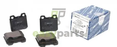 Колодки гальмівні (задні) Opel Astra F/Kadet E/Vectra A 1.8-2.0 86-98 MEYLE 025 211 4015