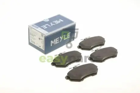 Колодки гальмівні (передні) VW Golf/Passat/Vento 1.4-2.0/1.9TDI -97 MEYLE 025 201 6816
