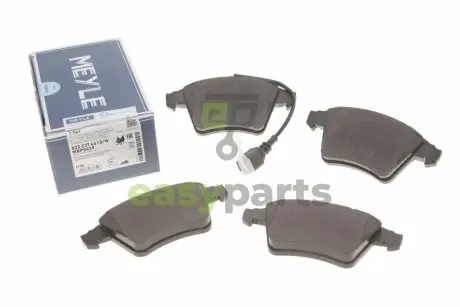 Колодки гальмівні (передні) VW T5 03- (18mm/17.6mm) MEYLE 025 237 4618/W
