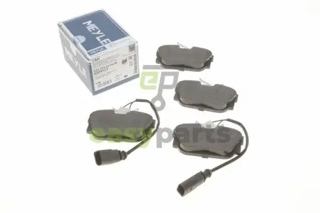 Колодки гальмівні (задні) VW T4 98-00- R16 (з датчиками) MEYLE 025 234 4616/W
