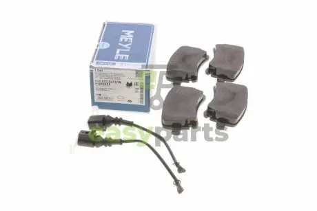 Колодки гальмівні (задні) VW T5 03- (Lucas) (з датчиком) MEYLE 025 233 2617/W
