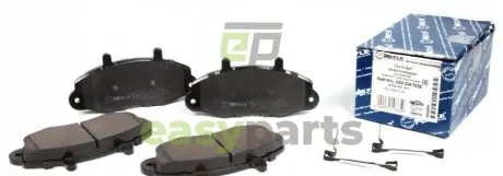 Колодки гальмівні (передні) Ford Transit 91-00 14 MEYLE 025 214 7018
