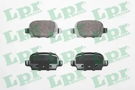 Тормозные колодки дисковые LPR 05P998