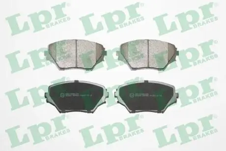 Тормозные колодки дисковые LPR 05P958