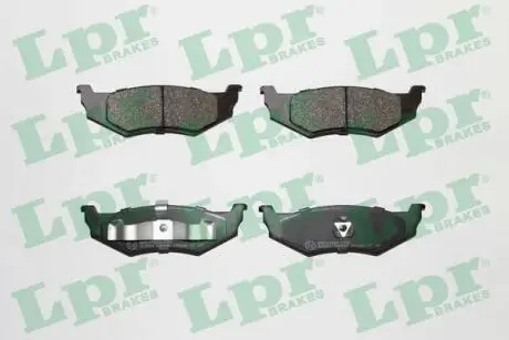 Тормозные колодки дисковые LPR 05P894