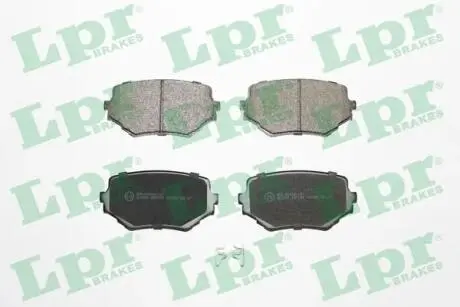 Тормозные колодки дисковые LPR 05P798