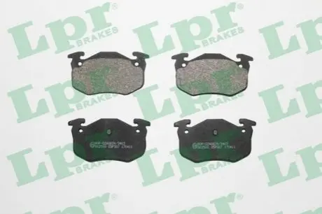 Тормозные колодки дисковые LPR 05P307