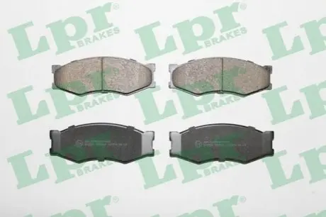 Комплект гальмівних колодок з 4 шт. дисків LPR 05P264