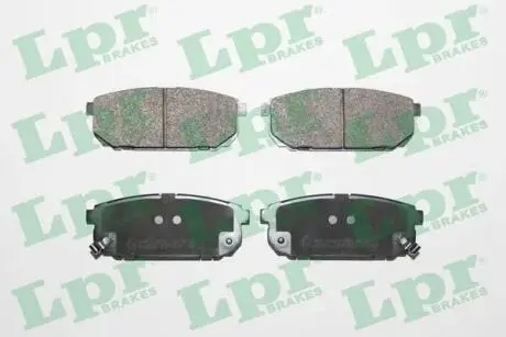 Гальмівні колодки дискові LPR 05P1370