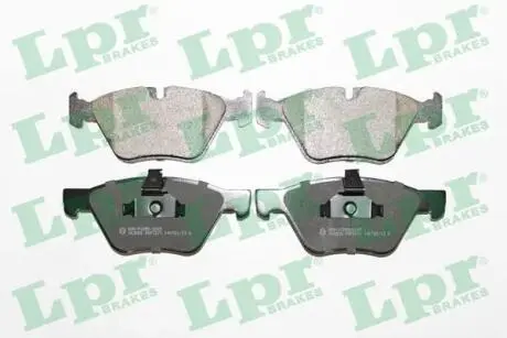 Тормозные колодки дисковые LPR 05P1271