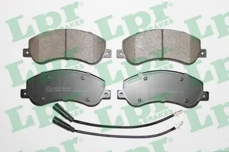 Тормозные колодки дисковые LPR 05P1260