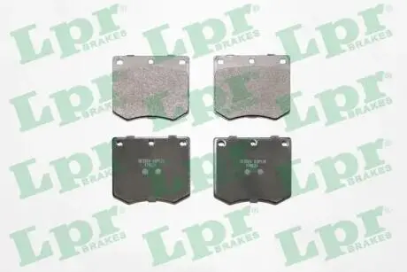 Тормозные колодки дисковые LPR 05P126