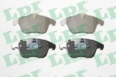 Комплект гальмівних колодок з 4 шт. дисків LPR 05P1255