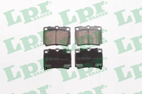 Тормозные колодки дисковые LPR 05P1029