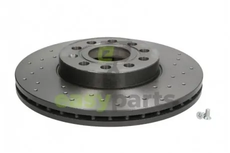 Гальмівний диск пер. A3/Caddy/Golf/Octavia/Superb 01- BREMBO 09.9145.1X