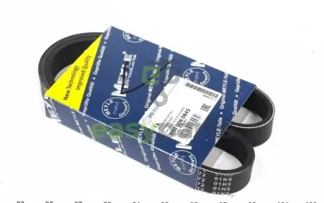 Ремінь генератора Opel Movano 2.8DTI 98-01 (ALT,WP) (6PK845) MEYLE 050 006 0845