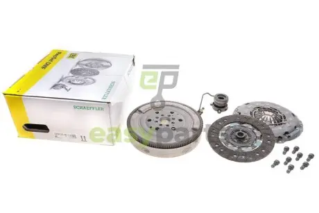 Демпфер + комплект зчеплення Opel Astra H 1.7CDTI, 07-14, 81/92kw LuK 600 0237 00