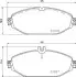 Тормозные колодки дисковые BREMBO P50124 (фото 1)