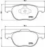 Комплект гальмівних колодок з 4 шт. дисків BREMBO P24061X (фото 2)