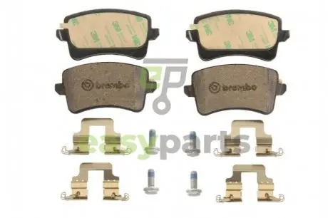 Комплект гальмівних колодок з 4 шт. дисків BREMBO P85099X