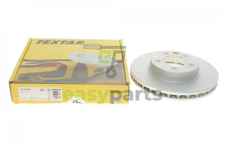 Диск гальмівний (передній) Porsche Cayenne/VW Touareg 02- (330x32) (R) PRO+ TEXTAR 92121605