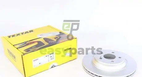 Диск гальмівний MERCEDES S(W220) "R D=300mm "98-"06 TEXTAR 92099503