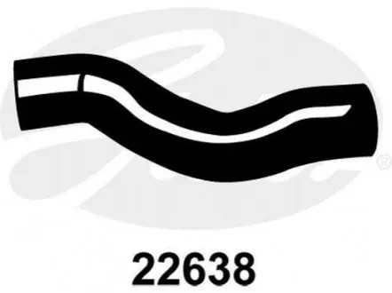 Шланг радiатора Gates 22638